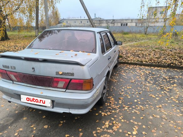 2004 Lada (ВАЗ) 2115, серебристый, 65000 рублей - вид 1