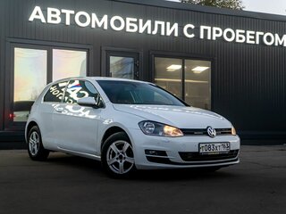 2014 Volkswagen Golf VII, белый, 950000 рублей, вид 3