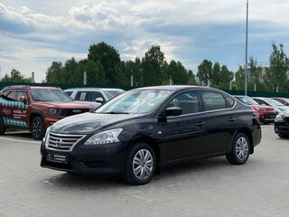 2014 Nissan Sentra VII (B17), чёрный, 950000 рублей, вид 1