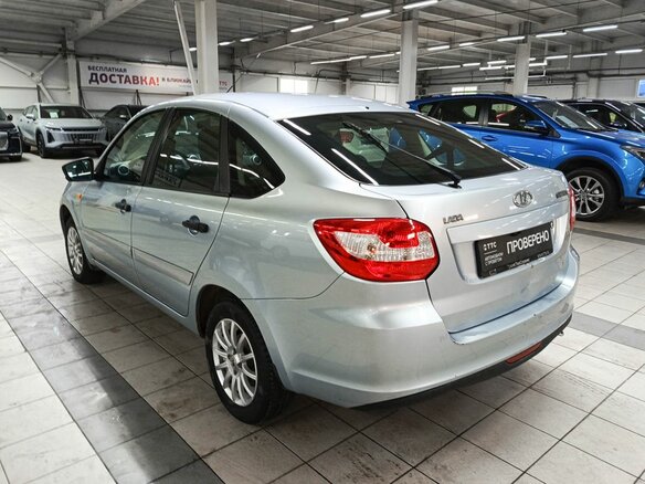 2015 Lada (ВАЗ) Granta I, голубой - вид 6