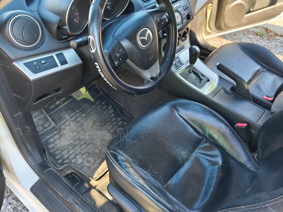 2010 Mazda 3 II (BL), белый, 600000 рублей - вид 6
