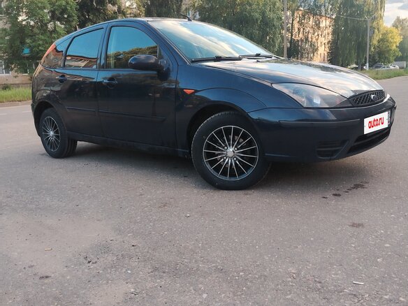 2004 Ford Focus I Рестайлинг, синий, 325000 рублей - вид 4