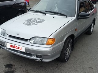2004 Lada (ВАЗ) 2115, серебристый, 170000 рублей, вид 2