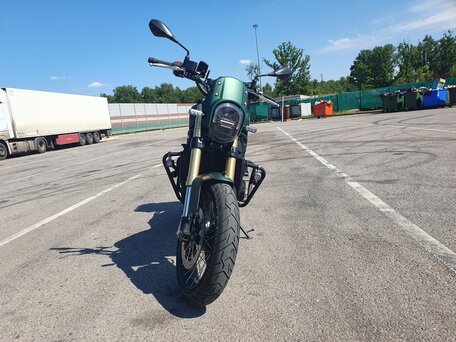 2024 Benelli Leoncino 800 Trail, зелёный, 500000 рублей, вид 3