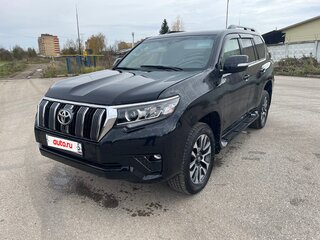 2021 Toyota Land Cruiser Prado 150 Series Рестайлинг 3, чёрный, 4999999 рублей, вид 1