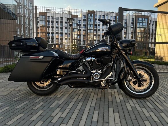 2017 Harley-Davidson Road King, чёрный, 1200000 рублей - вид 9