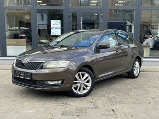 2017 Skoda Rapid I Рестайлинг, коричневый, 985000 рублей, вид 1