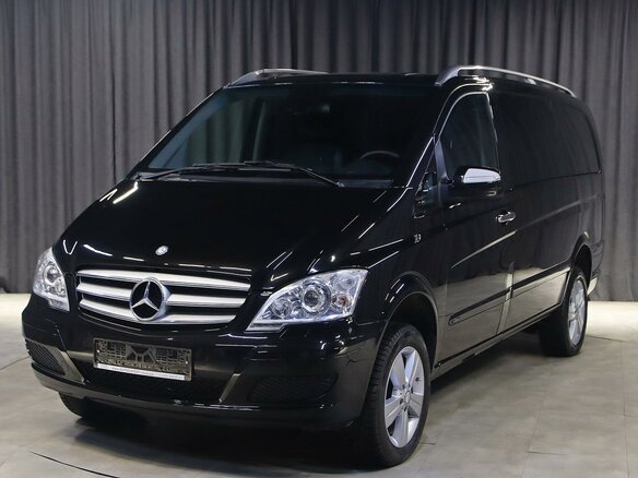 2014 Mercedes-Benz Viano L2 I (W639) Рестайлинг, чёрный