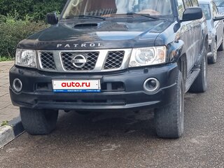 2008 Nissan Patrol V (Y61) Рестайлинг, чёрный, 2300000 рублей, вид 1