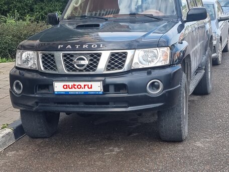 2008 Nissan Patrol V (Y61) Рестайлинг, чёрный, 2300000 рублей, вид 1