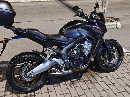 2015 Honda CB 650F, чёрный, 675000 рублей, вид 2
