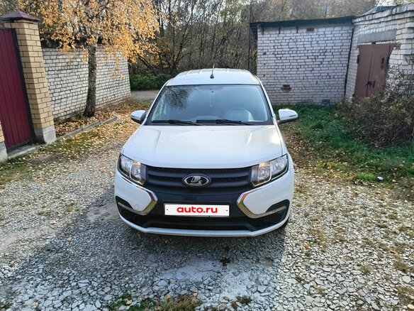 2024 Lada (ВАЗ) Largus I Рестайлинг, белый, 1310000 рублей - вид 1