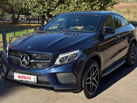 2018 Mercedes-Benz GLE Coupe 350 d I (C292), синий, 4800000 рублей, вид 3