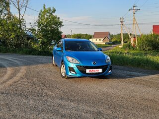 2011 Mazda 3 II (BL), голубой, 1230000 рублей, вид 4