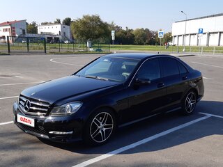 2012 Mercedes-Benz C-Класс 200 III (W204) Рестайлинг, чёрный, 1850000 рублей, вид 2