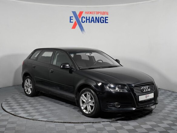 2008 Audi A3 II (8P) Рестайлинг 2, чёрный, 410000 рублей - вид 3