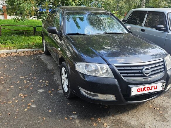 2008 Nissan Almera Classic I, чёрный, 400000 рублей