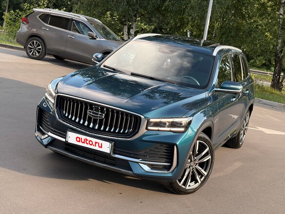 2023 Geely Monjaro (Xingyue L) I, синий