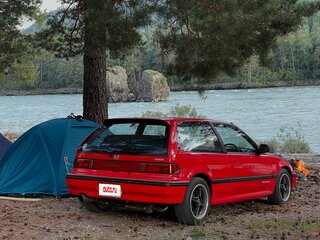 1990 Honda Civic IV, красный, 650000 рублей, вид 1