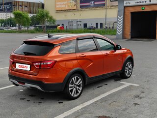 2021 Lada (ВАЗ) Vesta SW Cross I, оранжевый, 1340000 рублей, вид 5