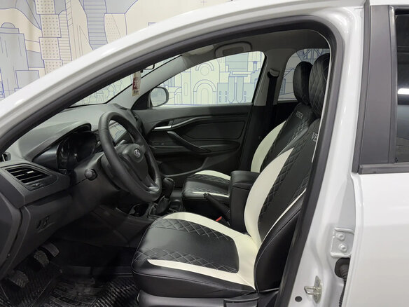 2021 Lada (ВАЗ) Vesta I, белый, 1050000 рублей - вид 8