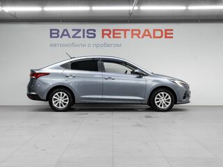 2020 Hyundai Solaris II Рестайлинг, серый, 1600000 рублей, вид 4