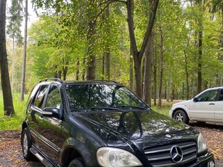 2002 Mercedes-Benz M-Класс 270 I (W163) Рестайлинг, чёрный, 720000 рублей, вид 3