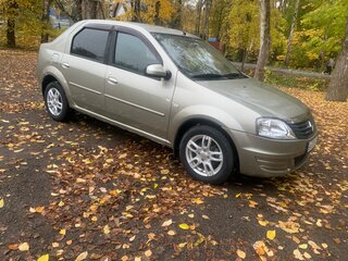 2011 Renault Logan I Рестайлинг, бежевый, 359000 рублей, вид 5