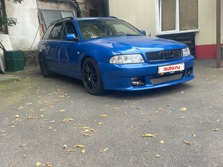 2001 Audi S4 I (B5), синий, 1400000 рублей, вид 4