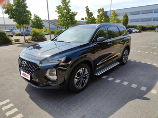 2020 Hyundai Santa Fe IV, чёрный, 3500000 рублей, вид 2