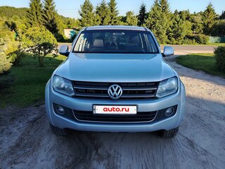 2013 Volkswagen Amarok Double Cab full-time I, серебристый, 2200000 рублей, вид 1