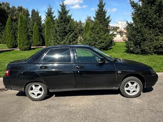 2006 Lada (ВАЗ) 2110, чёрный, 185000 рублей, вид 4