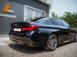 2021 BMW 5 серии 520i VII (G30/G31/G38) Рестайлинг, чёрный, 5000000 рублей, вид 5