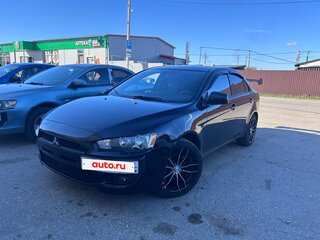 2008 Mitsubishi Lancer X, чёрный, 1200000 рублей, вид 1