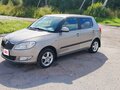 2012 Skoda Fabia II Рестайлинг, бежевый