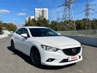 2015 Mazda 6 III (GJ) Рестайлинг, белый, 1550000 рублей, вид 3