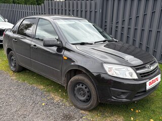 2015 Lada (ВАЗ) Granta I, чёрный, 499000 рублей, вид 2