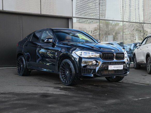 2015 BMW X6 35i II (F16), чёрный, 2900000 рублей - вид 2