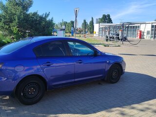 2008 Mazda 3 I (BK) Рестайлинг, синий, 500000 рублей, вид 3