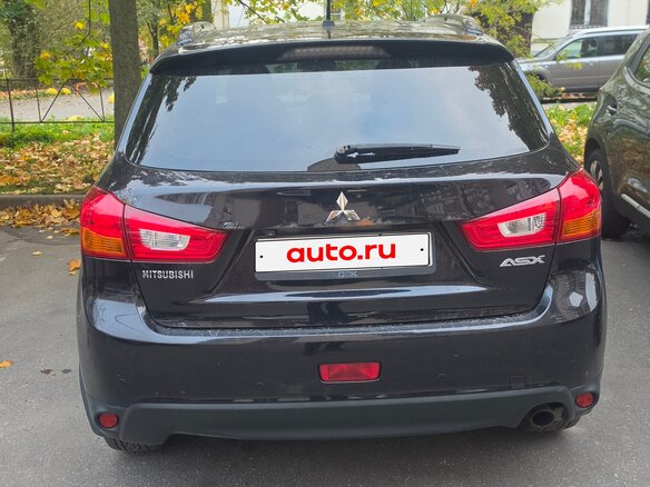 2012 Mitsubishi ASX I Рестайлинг, чёрный, 1100000 рублей - вид 2