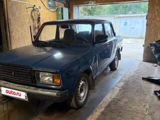 2008 Lada (ВАЗ) 2107, синий, 95000 рублей, вид 1