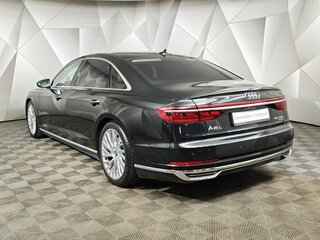 2018 Audi A8 55 TFSI IV (D5), чёрный, 3595000 рублей, вид 4