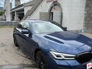 2021 BMW 5 серии 520d xDrive VII (G30/G31/G38) Рестайлинг, синий, 4290000 рублей, вид 2