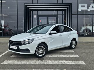 2018 Lada (ВАЗ) Vesta I, белый, 789000 рублей, вид 1