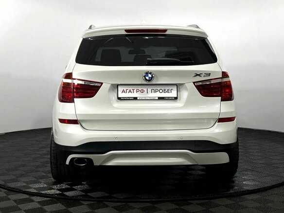 2015 BMW X3 20d xDrive II (F25) Рестайлинг, белый - вид 6