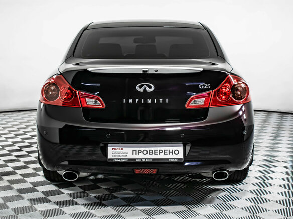 2011 Infiniti G G25 IV, чёрный - вид 5