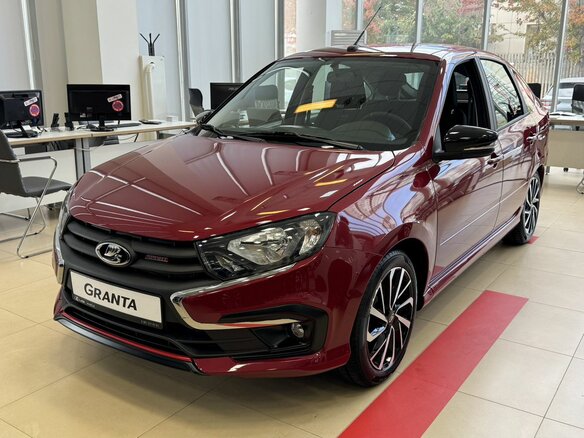 2026 Lada (ВАЗ) Granta Sport I Рестайлинг, красный, 1647000 рублей