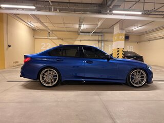2018 BMW 3 серии 320d xDrive VII (G2x), синий, 4050000 рублей, вид 4