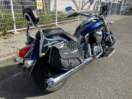 2009 Yamaha XVS950, синий, 677000 рублей, вид 4
