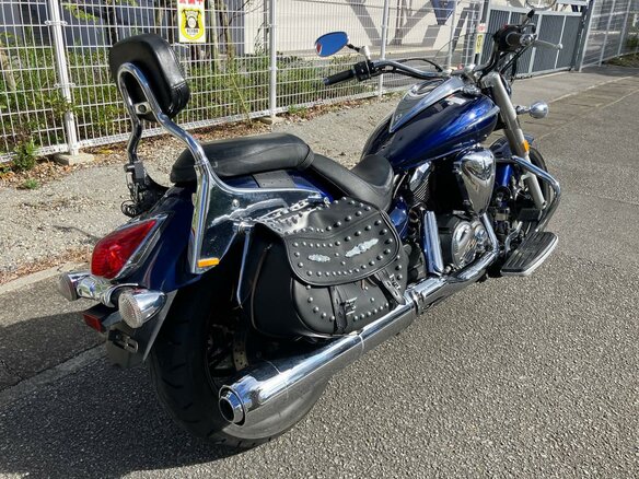 2009 Yamaha XVS950, синий, 677000 рублей - вид 3